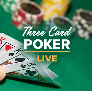 Live Three Card Poker